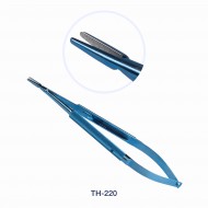 TH-220 Иглодержатель микрохирургический 160мм (прямой, для иглы 5/0, 6/0)