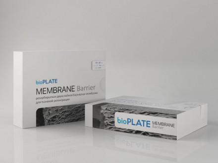 Биорезорбируемая коллагеновая мембрана BIOPLATE MEMBRANE BARRIER