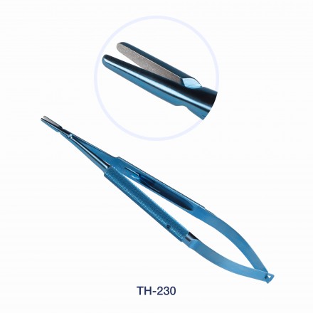 TH-230 Иглодержатель микрохирургический 160мм (прямой, для иглы 5/0)