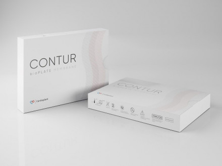 Биорезорбируемая коллагеновая мембрана BIOPLATE MEMBRANE CONTUR