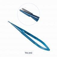TH-310 Иглодержатель микрохирургический 180мм, прямые, 1,0мм