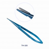TH-320 Иглодержатель микрохирургический 180мм, прямые, 1,2мм