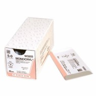 Хирургические нити монокрил W3203 5/0 (12шт/уп.) Хирургические нити монокрил W3203 5/0 (12шт/уп.)