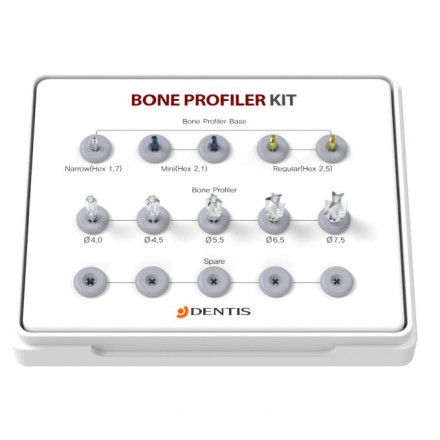 Набор для профилирования кортикальной кости BONE PROFILER Dentis