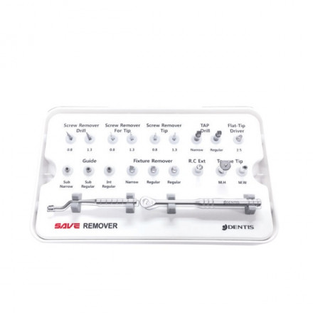Набор для удаления имплантатов и винтов SAVE REMOVER Dentis